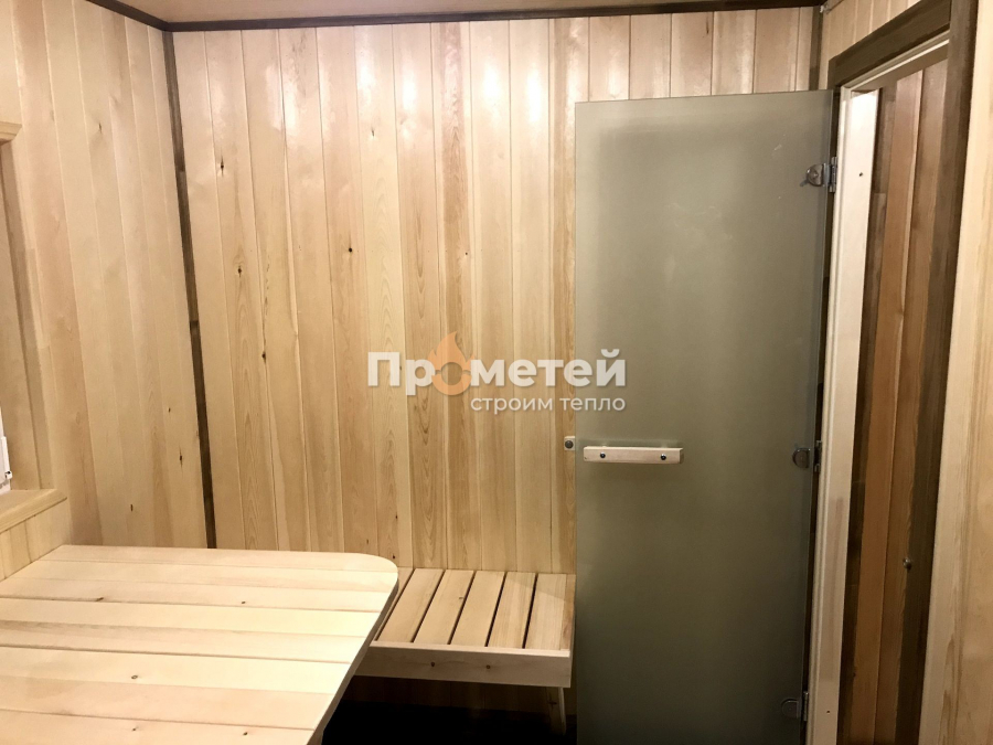 Каркасная баня 2.8x6 метров