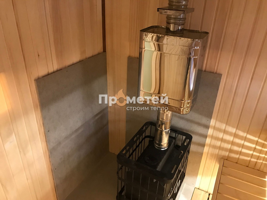 Каркасная баня 2.5x6 метров