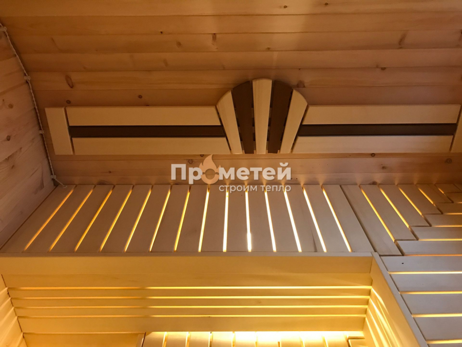 Квадро баня бочка 6 метров с боковым входом