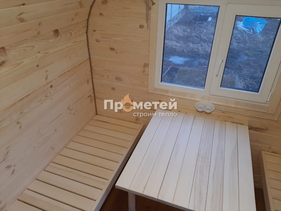 Квадро баня бочка 6 метров