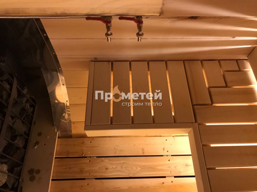 Квадро баня бочка 5 метров с боковым входом