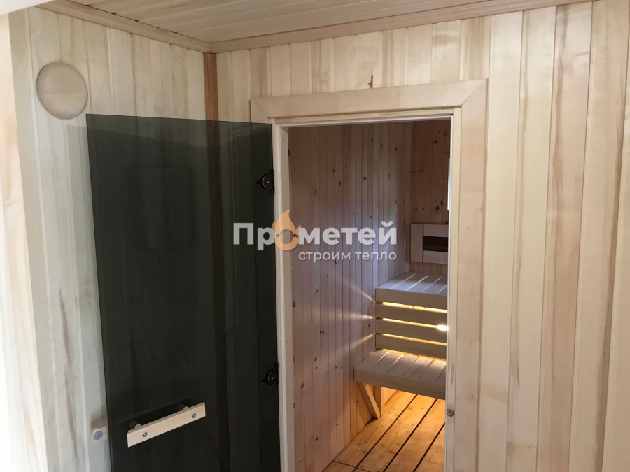 Каркасная баня 2.8x6 метров