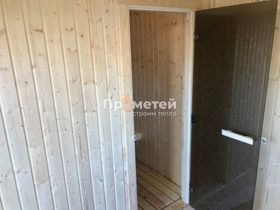 Каркасная баня Дача 2.5x4 метра