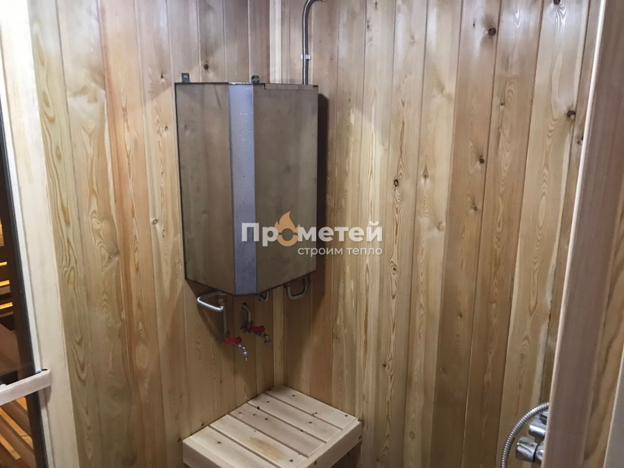 Каркасная баня Норд 2.5x6 метров