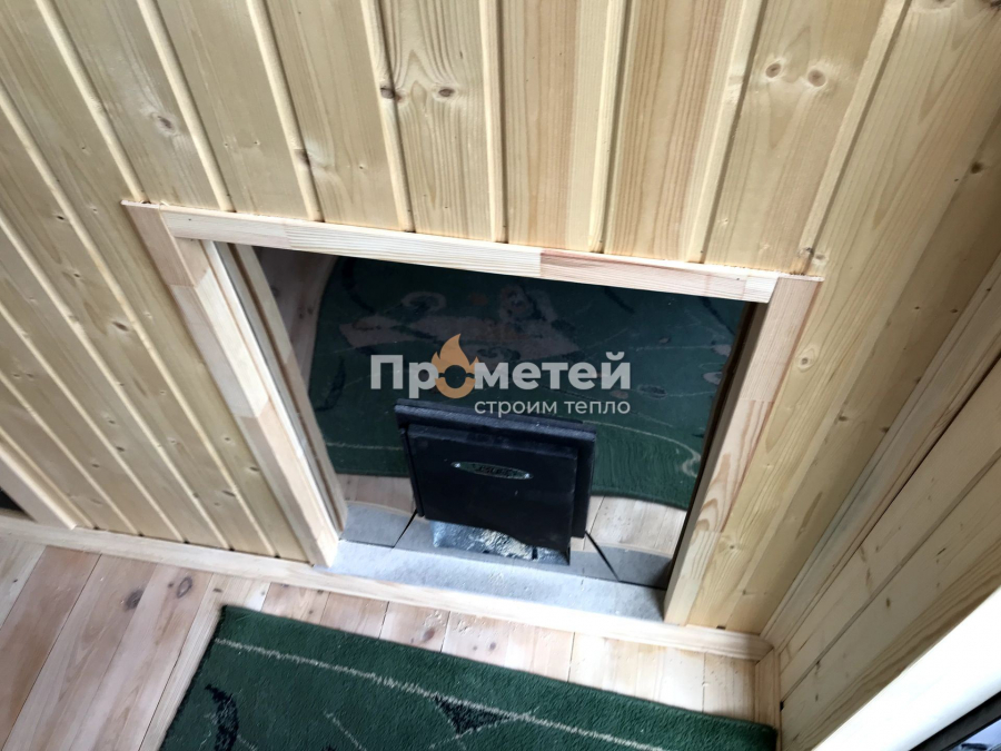 Каркасная баня Дача 2.5x4 метра