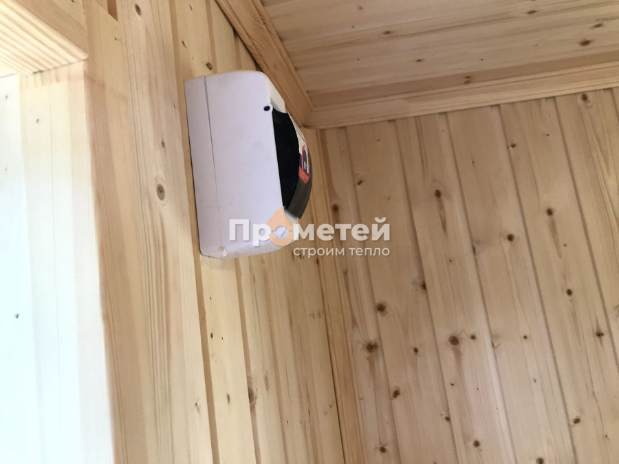 Каркасная баня Дача 2.5x4 метра