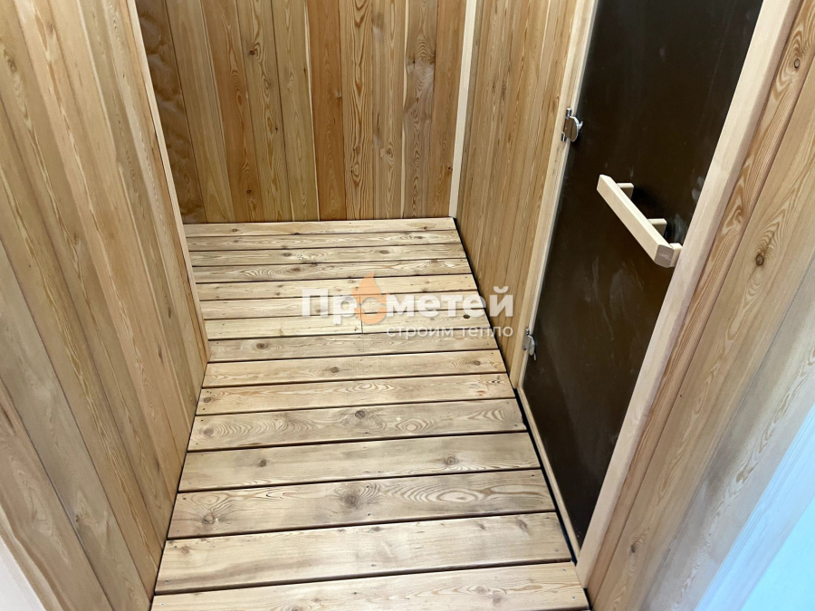 Каркасная баня 5x6 метров
