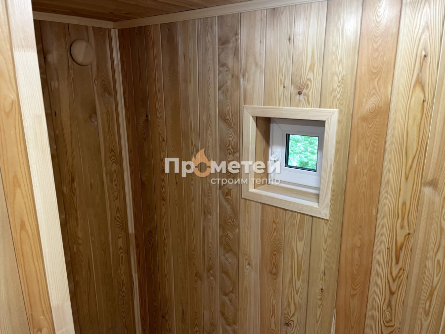 Каркасная баня 5x6 метров