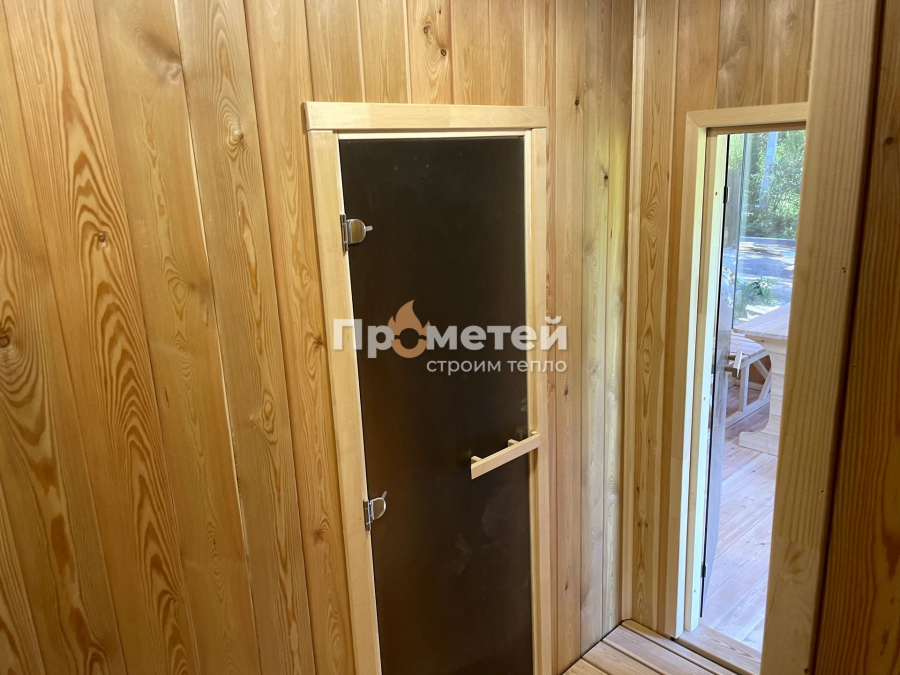 Каркасная баня 5x6 метров