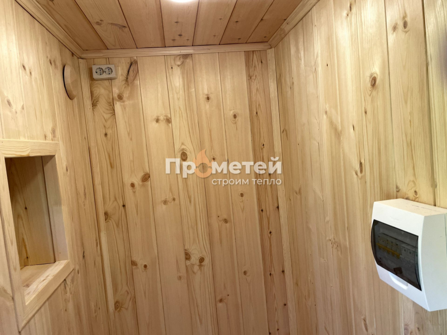 Каркасная баня 5x6 метров