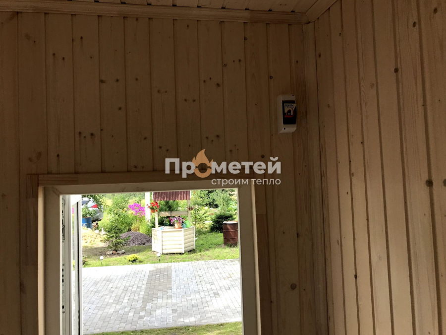 Каркасная баня Дача 2.4х4 метра
