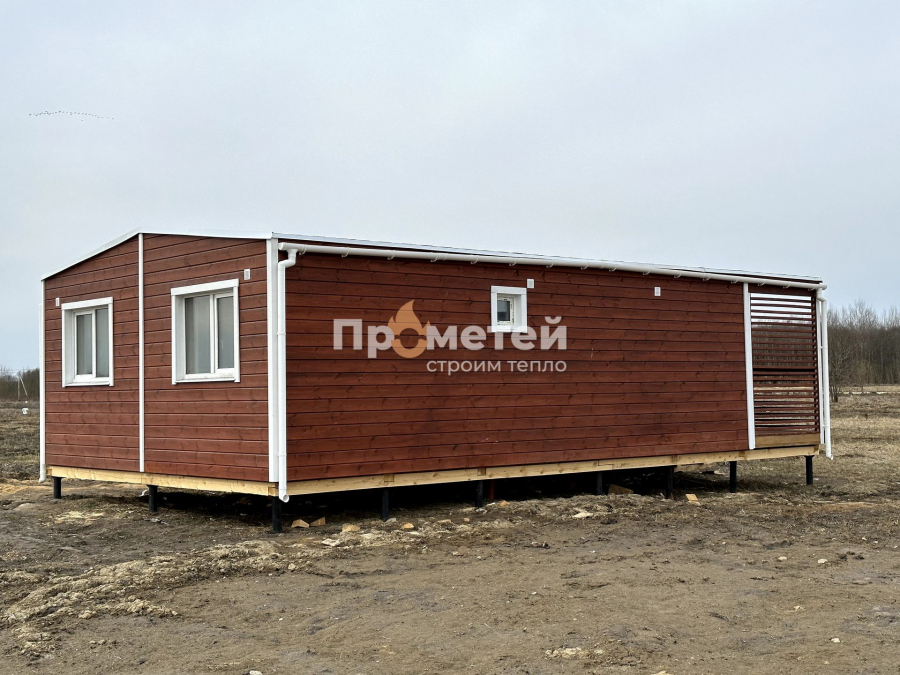 Модульный дом 6.4x9
