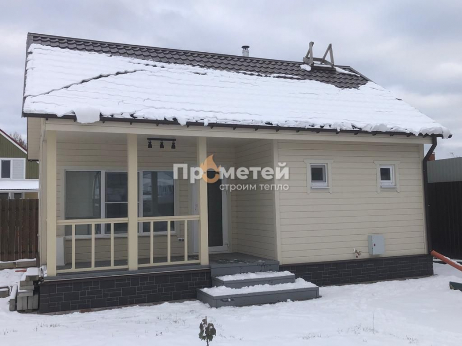Каркасная баня 6x8 метров